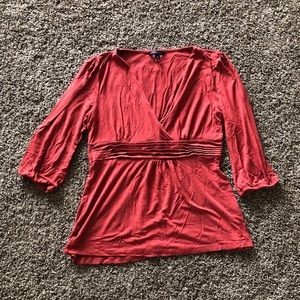 Banana republic orange large top